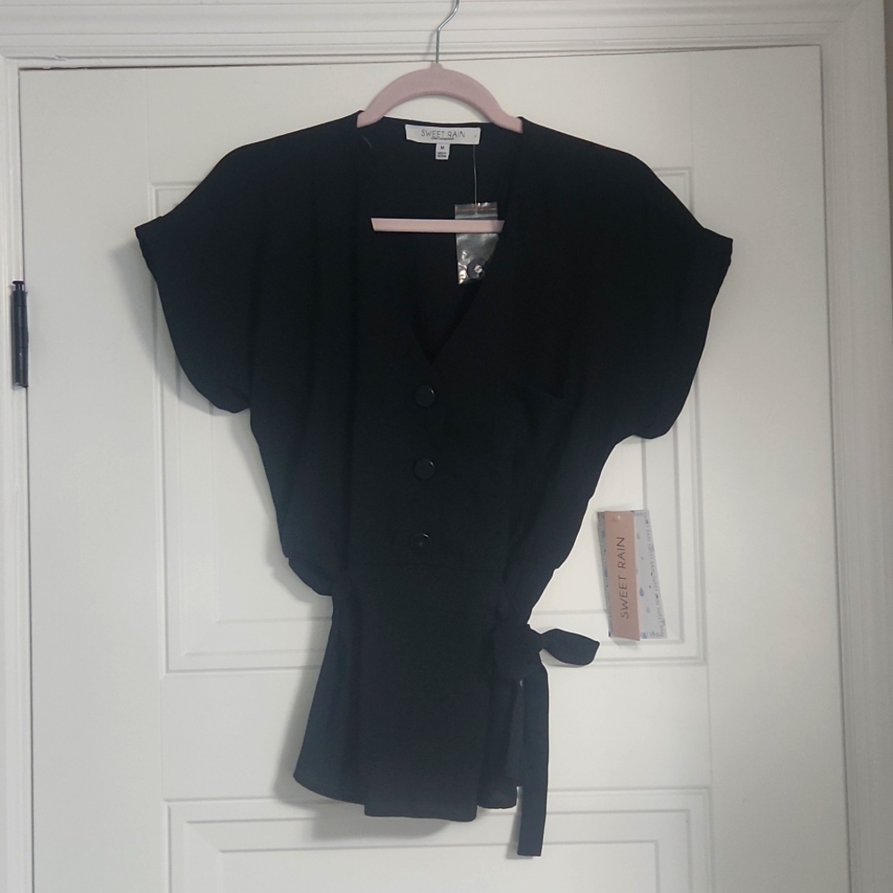Sweet Rain Womens Blouse